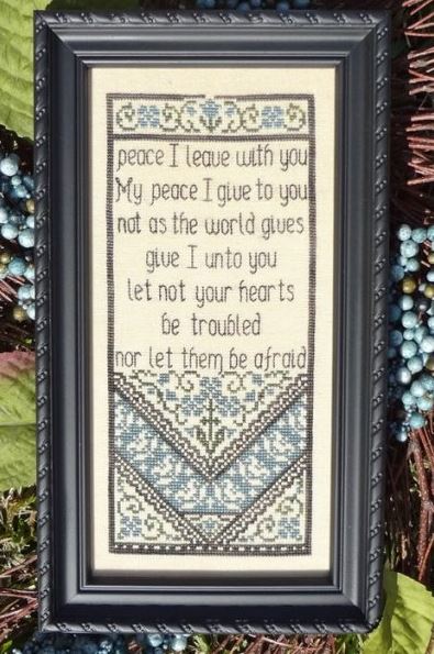 click here to view larger image of Let Not Your Hearts Be Troubled (chart)