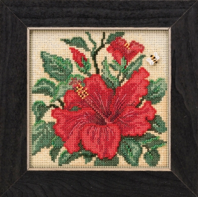 click here to view larger image of Hibiscus (counted cross stitch kit)