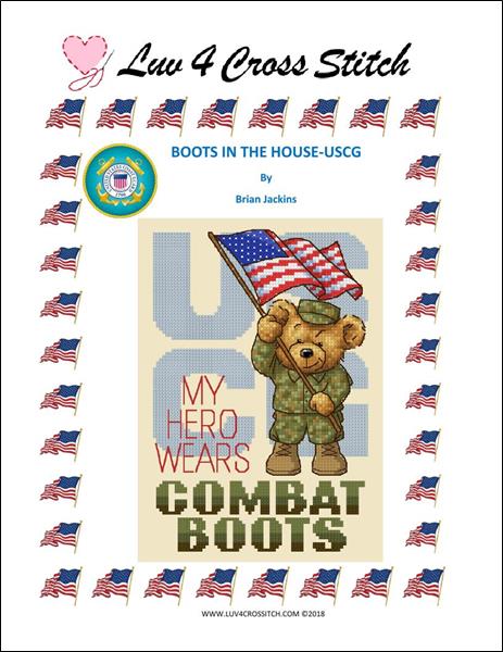 click here to view larger image of Boots In The House - Coast Guard (chart)