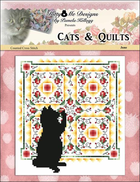 click here to view larger image of Cats And Quilts June (chart)