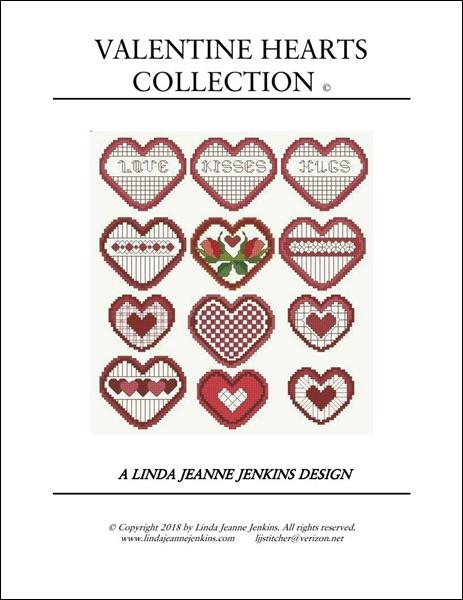 click here to view larger image of Valentine Hearts Collection (chart)