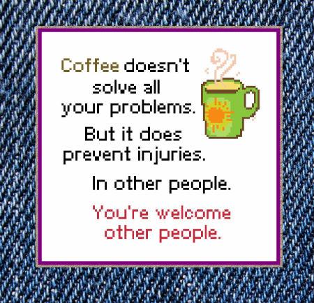 click here to view larger image of Coffee Prevents Injuries (chart)