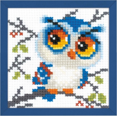 click here to view larger image of Scops Owl (counted cross stitch kit)