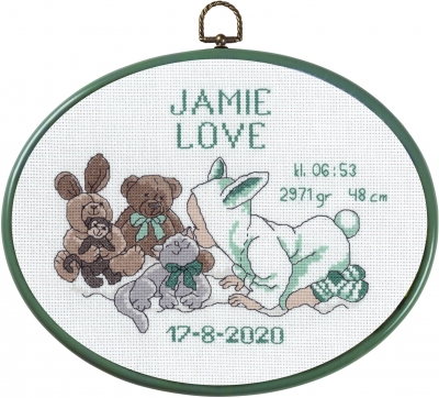 click here to view larger image of Jamie (counted cross stitch kit)
