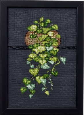 click here to view larger image of Heart Leaf Philo (counted cross stitch kit)