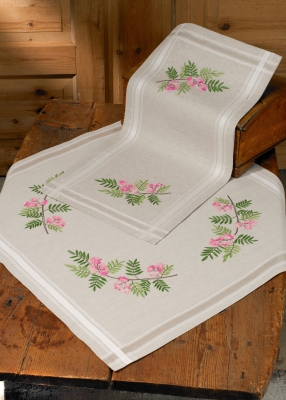 click here to view larger image of Rowan - Table Runner (bottom) (counted cross stitch kit)