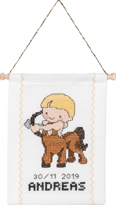 click here to view larger image of Sagittarius (counted cross stitch kit)