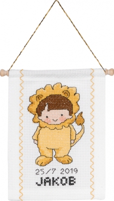 click here to view larger image of Leo (counted cross stitch kit)