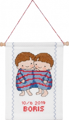 click here to view larger image of Gemini (counted cross stitch kit)