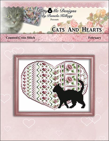 click here to view larger image of Cats and Hearts February (chart)