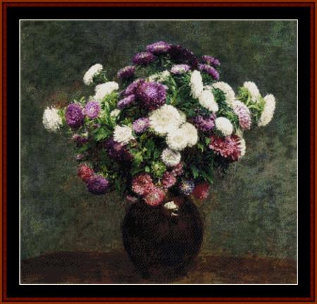 Asters in a Vase (Fantin-Latour)