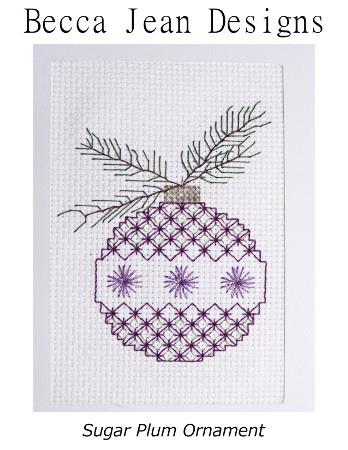 click here to view larger image of Sugar Plum Ornament (chart)