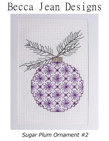 click here to view larger image of Sugar Plum Ornament 2 (chart)