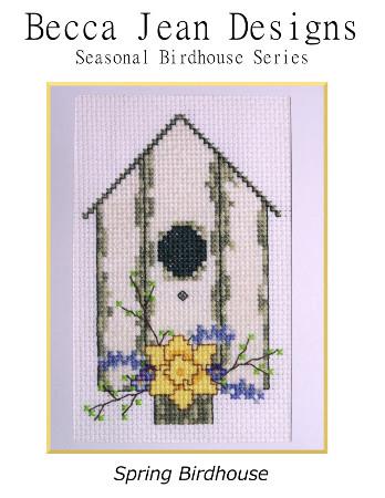 click here to view larger image of Spring Birdhouse - Seasonal Birdhouse Series (chart)