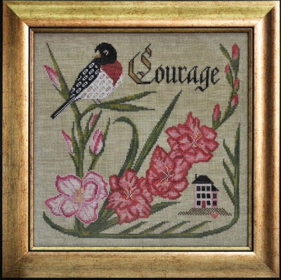 click here to view larger image of Songbird's Garden 8 - Have Courage (chart)