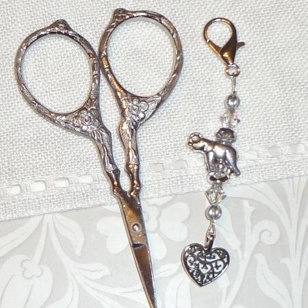 click here to view larger image of Elephant Dance Scissor Fob (accessory)