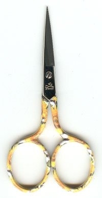 Premax 3.5in Embroidery Scissors (Yellow Floral)