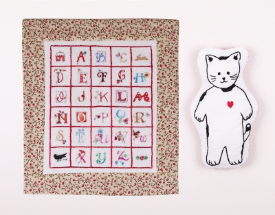 Kitty and Quilt Embroidery (2 designs) 