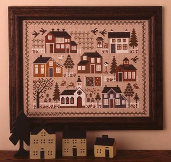 click here to view larger image of Village Sampler (chart)