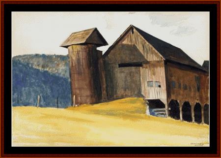 Barn and Silo, 1929 (Hopper)
