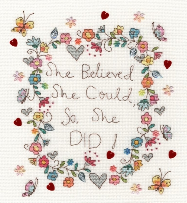 click here to view larger image of Love Note (counted cross stitch kit)