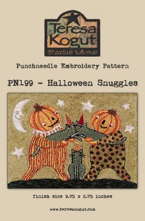 click here to view larger image of Halloween Snuggles (Punchneedle)