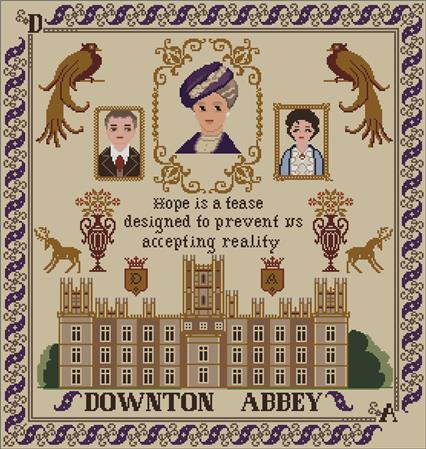 click here to view larger image of Nobility Sampler (Downton Abbey) (chart)
