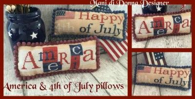 America & 4th of July Pillows 