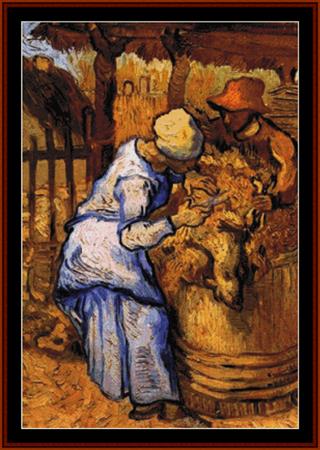 Sheep Shearers - Van Gogh