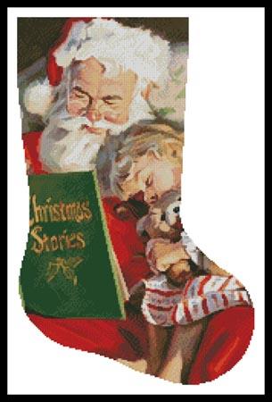 Christmas Stories Stocking - Right  (Tom Browning)