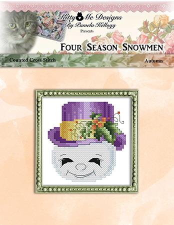 click here to view larger image of Four Season Snowmen Autumn (chart)
