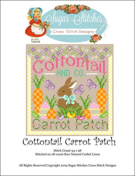 click here to view larger image of Cottontail Carrot Patch (chart)