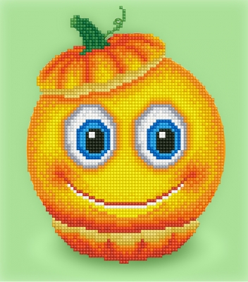 click here to view larger image of Sweet Pumpkin (Diamond Embroidery)