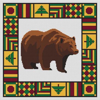 Country Quilt - Bear