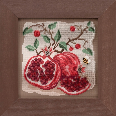 click here to view larger image of Pomegranates (2019) (counted cross stitch kit)