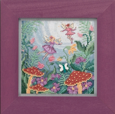 click here to view larger image of Fairy Garden (2019) (counted cross stitch kit)