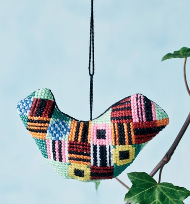 click here to view larger image of Confection - Bird Ornament (counted cross stitch kit)