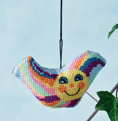 click here to view larger image of Sun - Bird Ornament (counted cross stitch kit)