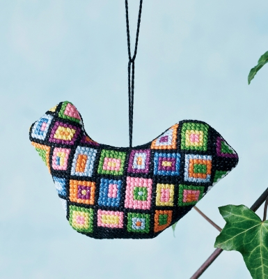 Boxes- Bird Ornament