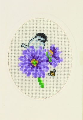 Purple - Flower Card