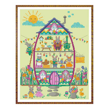 Easter Bunny House Series - 4