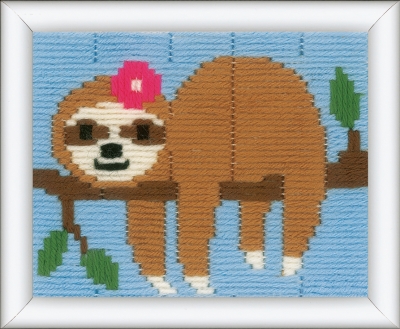 click here to view larger image of Sweet Sloth - Long Stitch (Long Stitch)