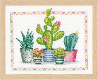 click here to view larger image of Plant Corner, A (counted cross stitch kit)