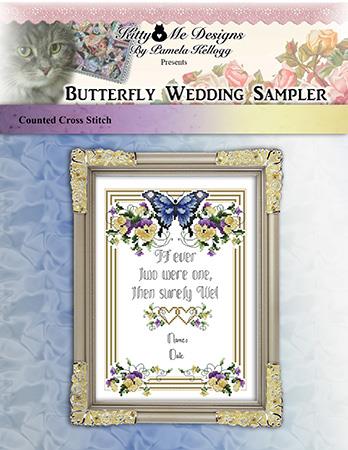 click here to view larger image of Butterfly Wedding Sampler (chart)