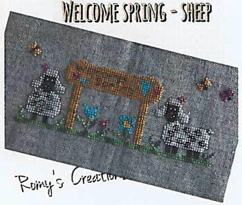 click here to view larger image of Welcome Spring Sheep  (chart)