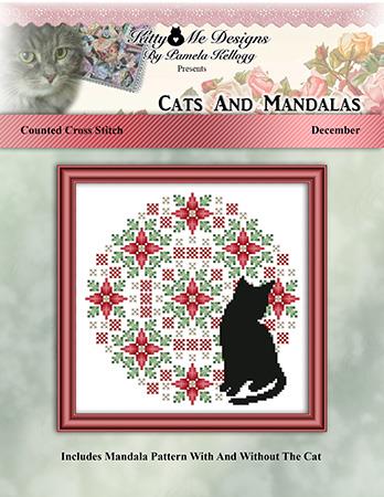 click here to view larger image of Cats and Mandalas December (chart)