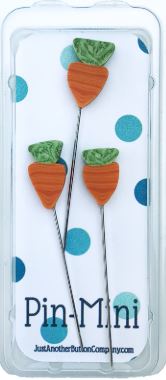 Mini Pins - 3 Carrots