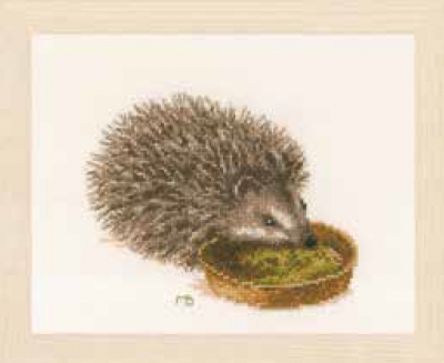 click here to view larger image of Hedgehog - Marjolein Bastin (counted cross stitch kit)