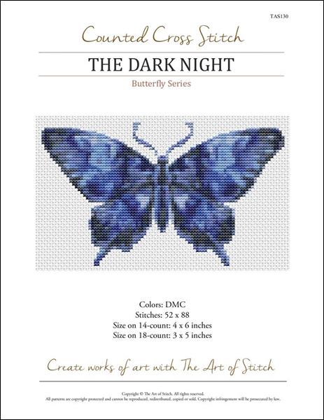 click here to view larger image of Butterfly Series - The Dark Night (chart)
