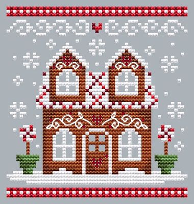 click here to view larger image of Gingerbread House 2 (chart)